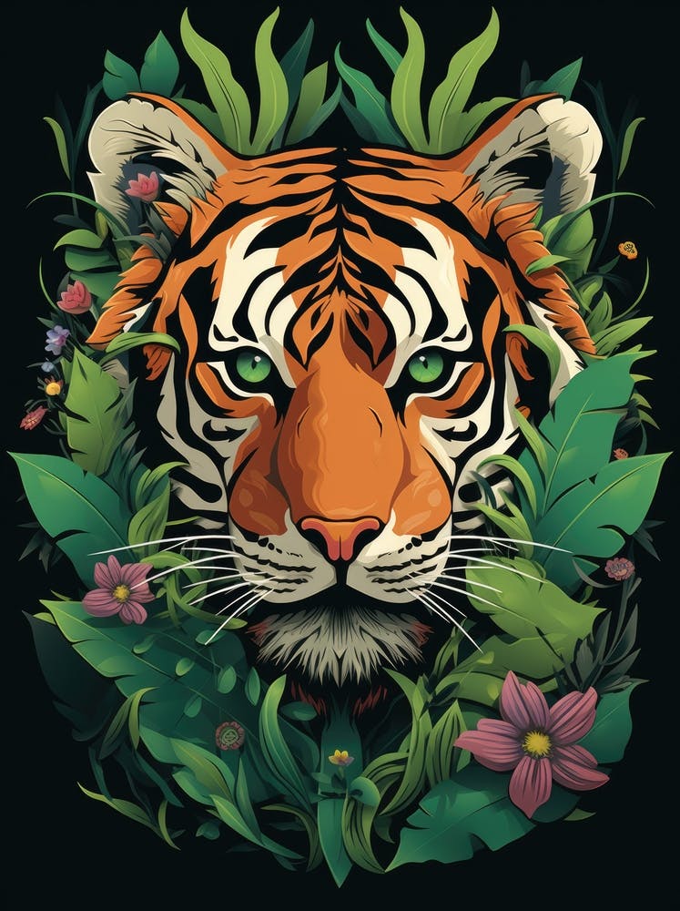 Tiger In The Jungle 6