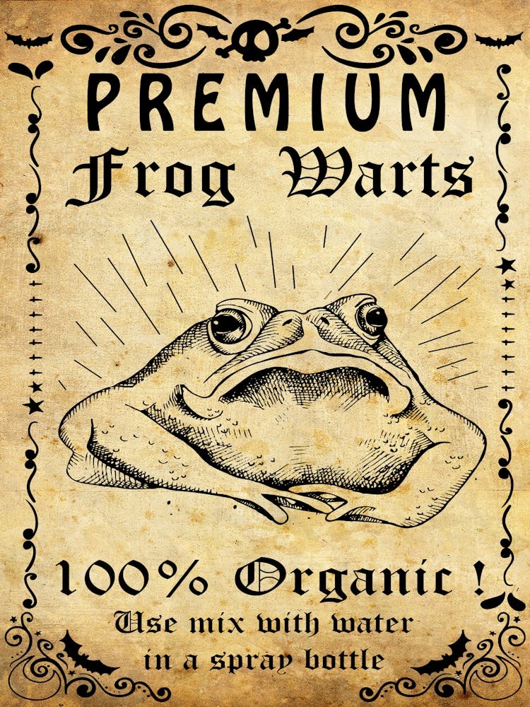 Premium Frog Warts