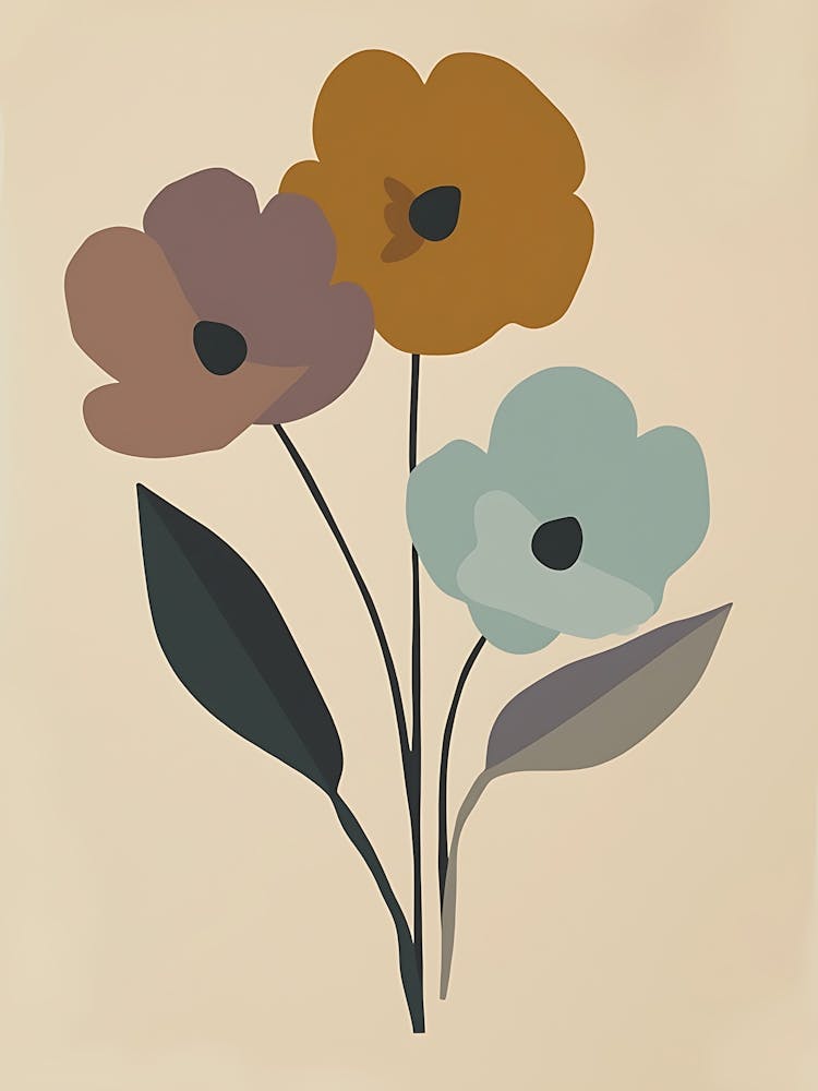 Abstract Wildflower Art | Unique & Artistic Botanical Designs