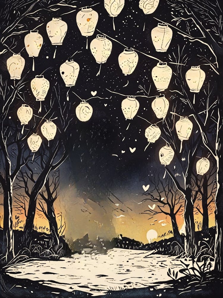 Lanterns In The Night 1