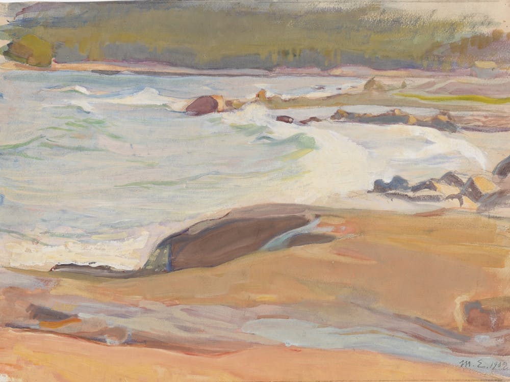 From Suursaari Island, 1902, By Magnus Enckell