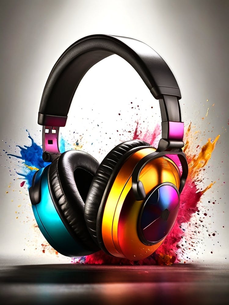 Headphone, music, watercolor, painting, audio, sound, MelodyMagic, SoundSpectrum, ColorfulVibes, AudioArt, HeadphoneLove, VibrantTunes, HarmonyHues, MusicalEuphoria, RadiantMelodies, SonicColors, CreativeSound, ChromaticRhythms II