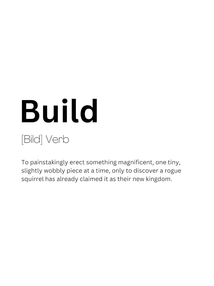 Build Definition Meaning