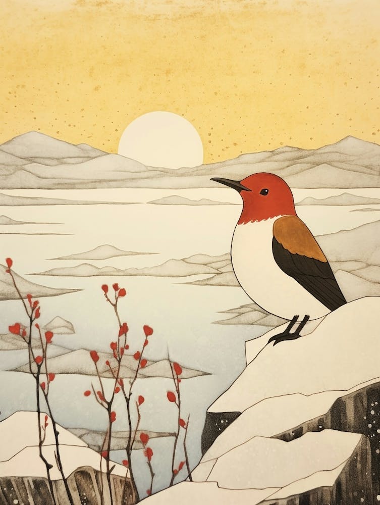 Bird Illustration Canvasback 1