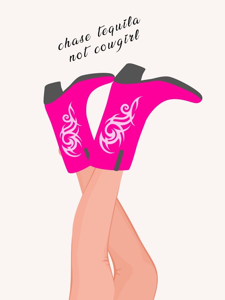 Cha Tequila Not Cowboy