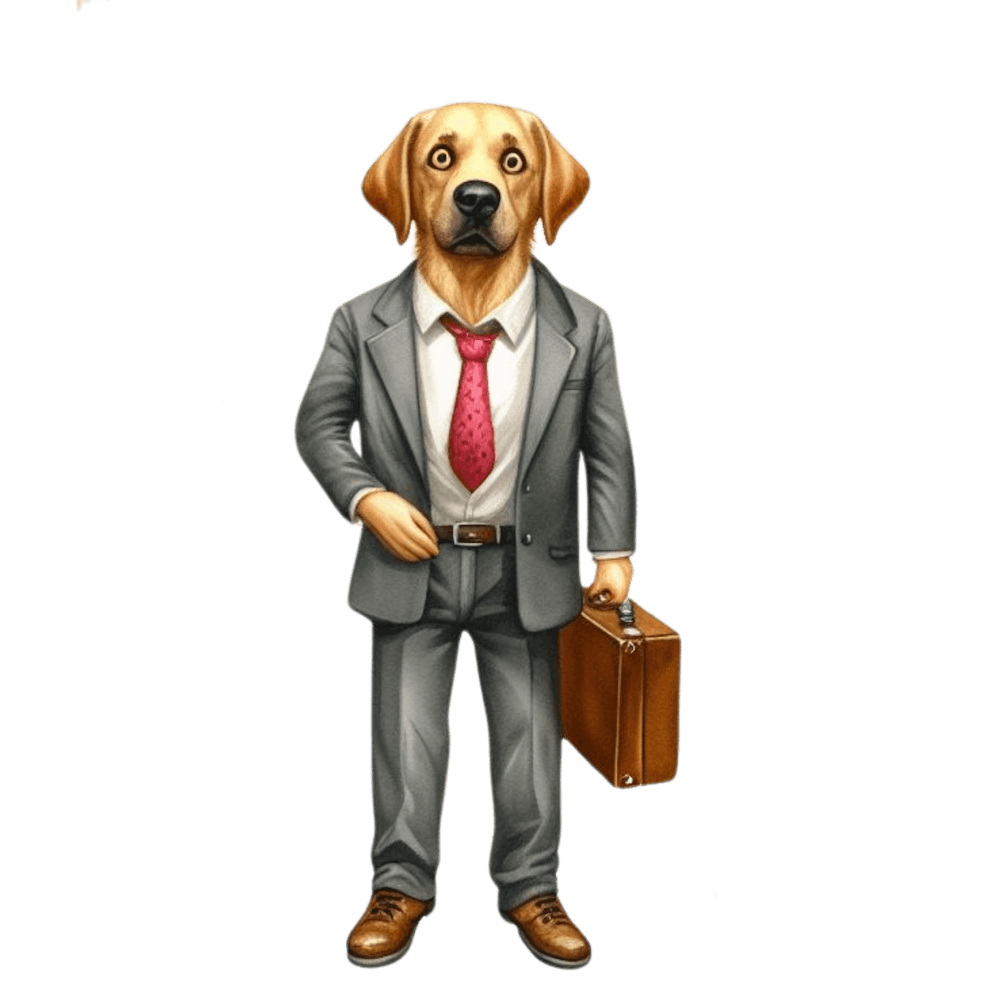 Dog In A Suit