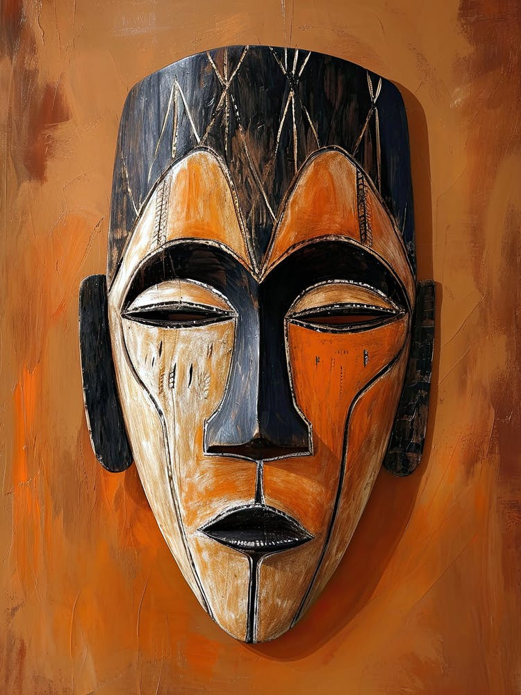 African Tribe Mask 43