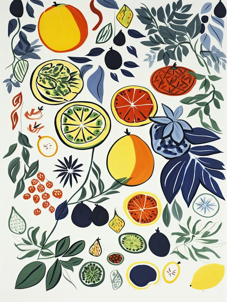 Ugli Fruit Drawing 3