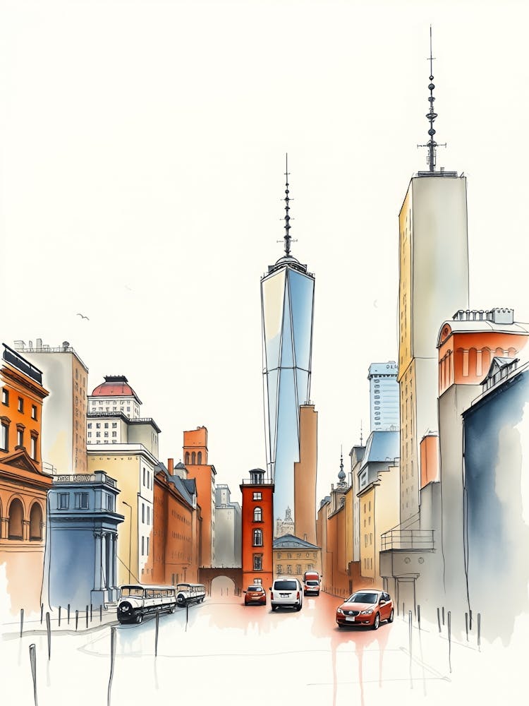 Cityscape Sketch