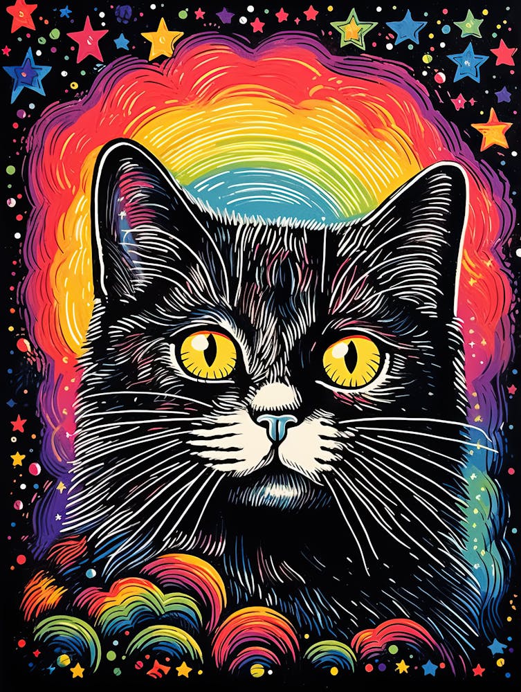 Cosmic Pawsibilities, Psychedelic Cats series