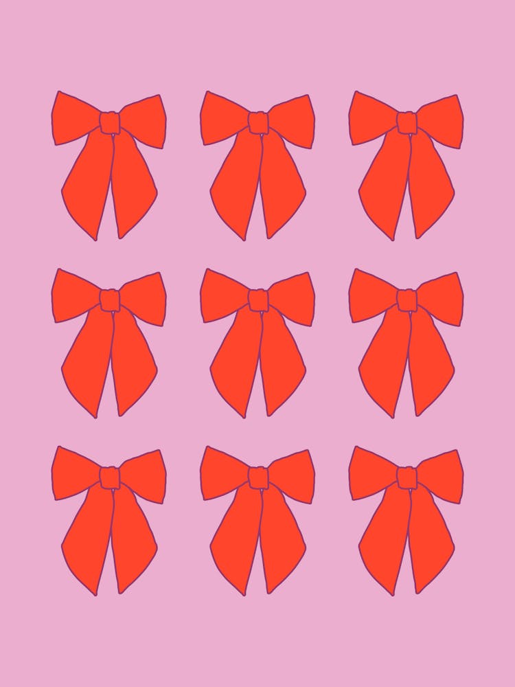Pink Retro Bows