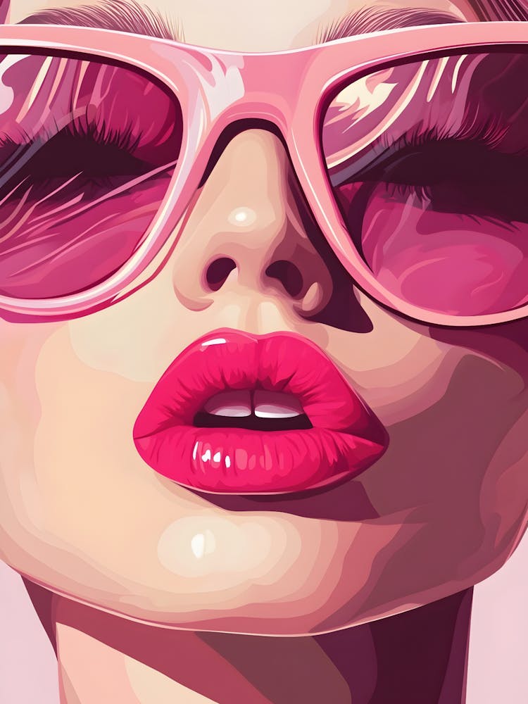 Pink Sunglasses