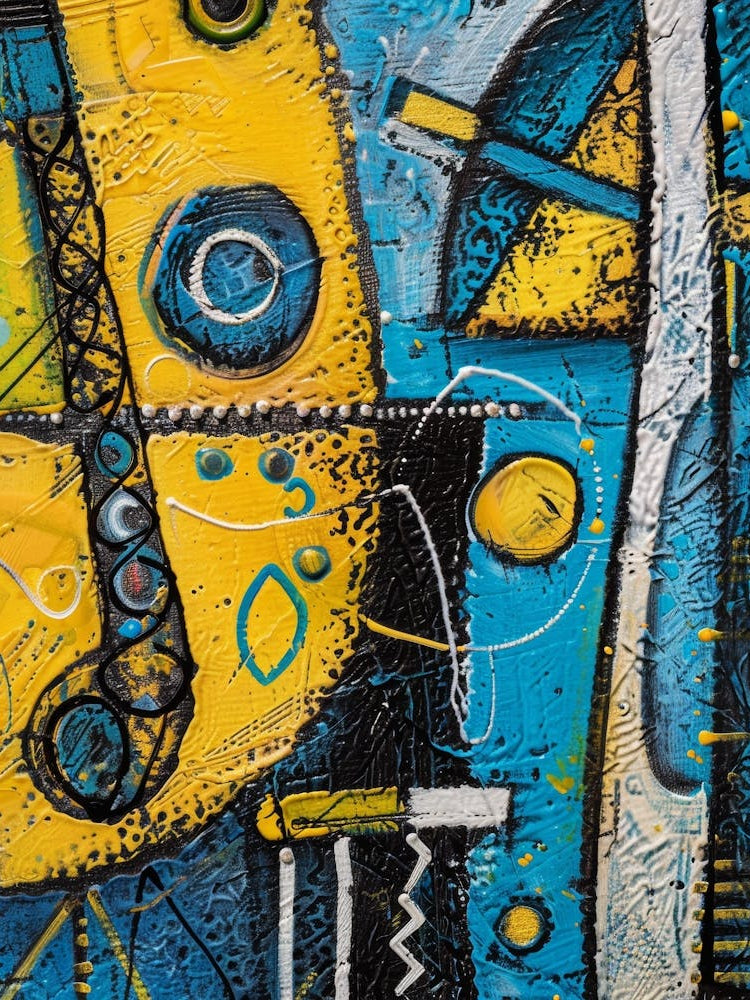 Abstract Painting, Abstract Painting, Abstract Painting 4