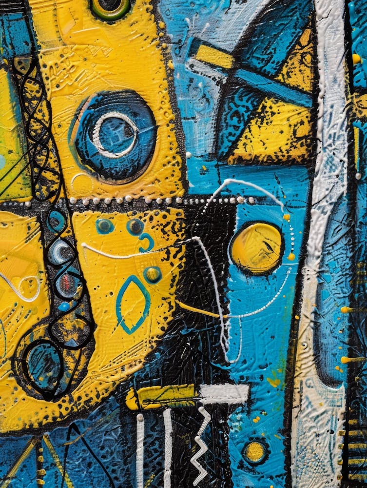 Abstract Painting, Abstract Painting, Abstract Painting 4