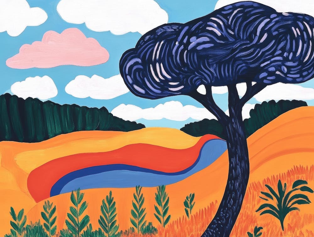 Tree In The Field