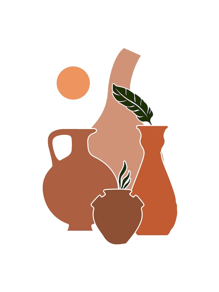 Terracotta Vases