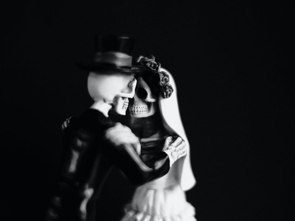 Halloween Wedding, Skeleton Bride