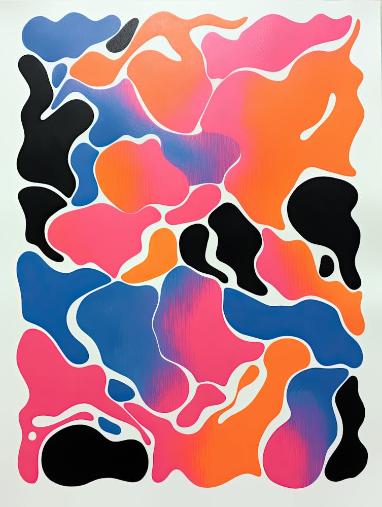 Bioluminescent Shadows Deep Oceanic Design