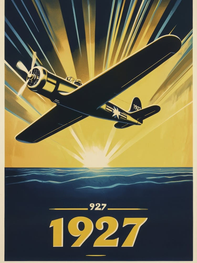 Aihrgdesign A Vintage Aviation Poster Celebrating Charles Lin F2825041 247e 4fdb 9007 87d31fdad10f 1