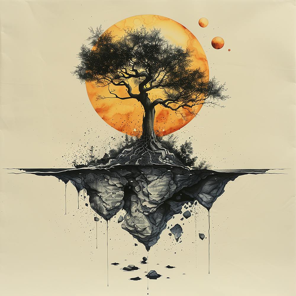 Tree Of Life - city wall art, colorful wall art, home decor, minimal art, modern wall art, wall art, wall decoration, wall print colourful wall art, decor wall art, digital art, digital art download, interior wall art, downloadable art, eclectic wall, fantasy wall art, home decoration, home decor wall, printable art, printable wall art, wall art prints, artistic expression, contemporary, modern art print, unique artwork,