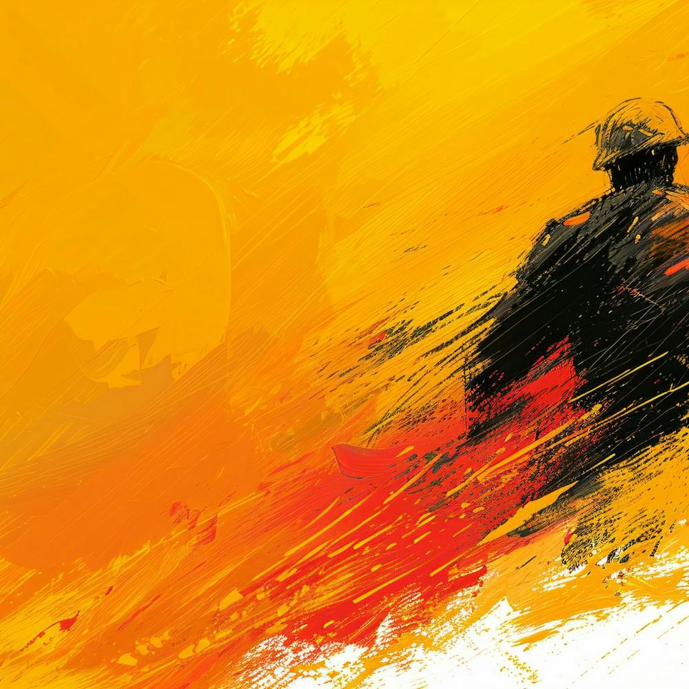 Firefighter Painting