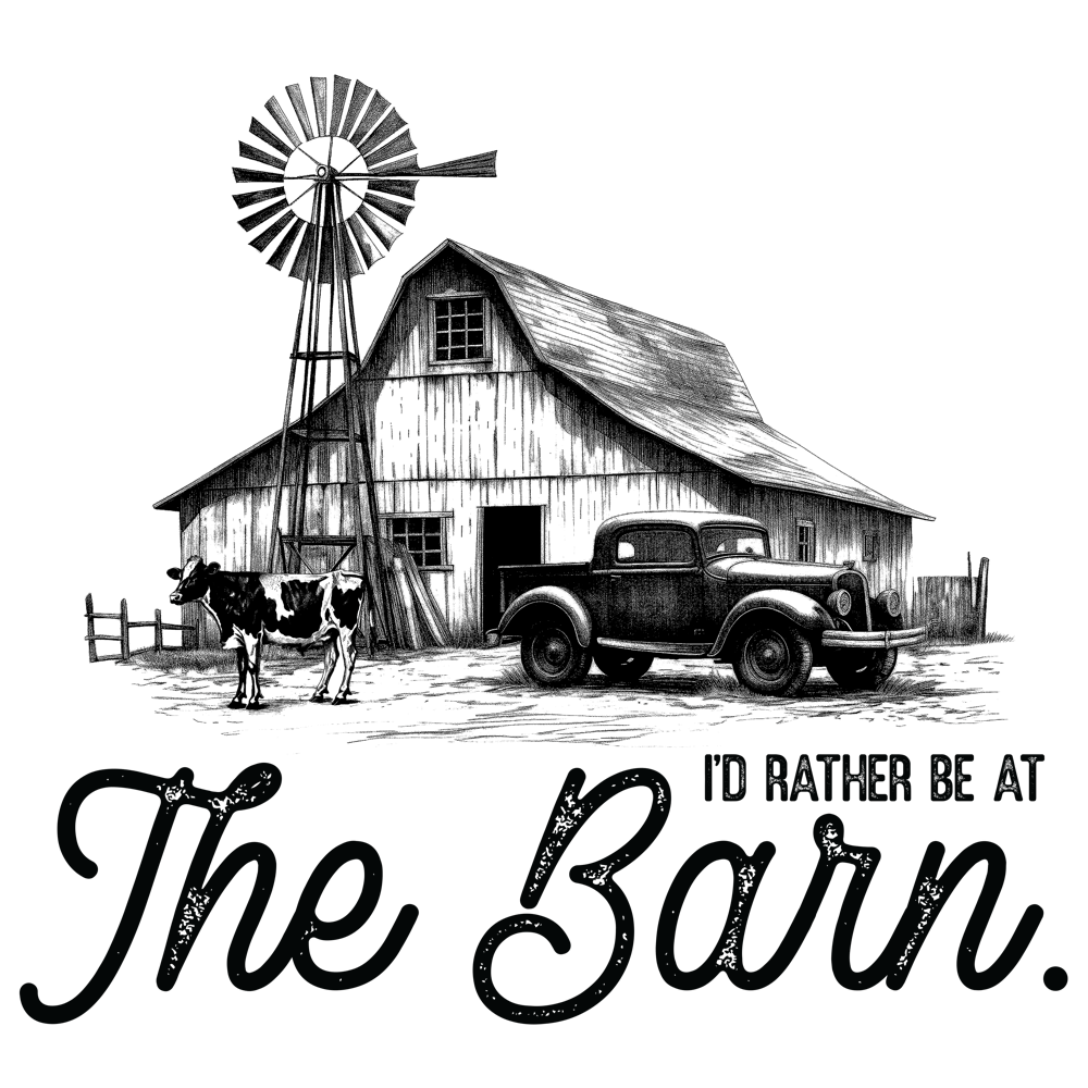 I'd Rather Be At The Barn