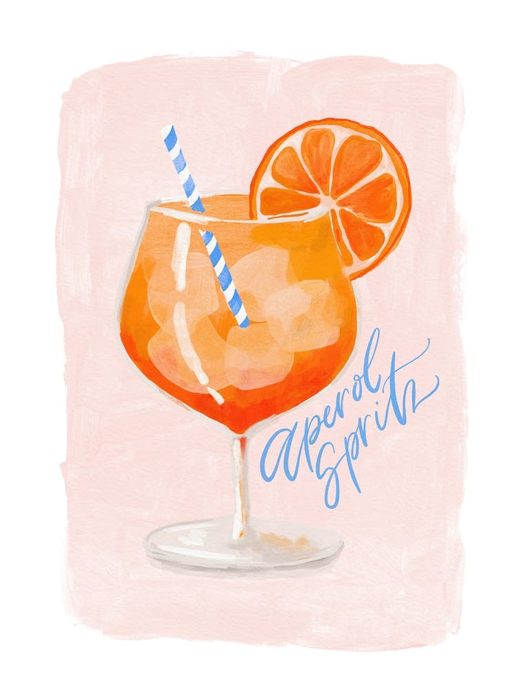 Aperol Spritz Cocktail