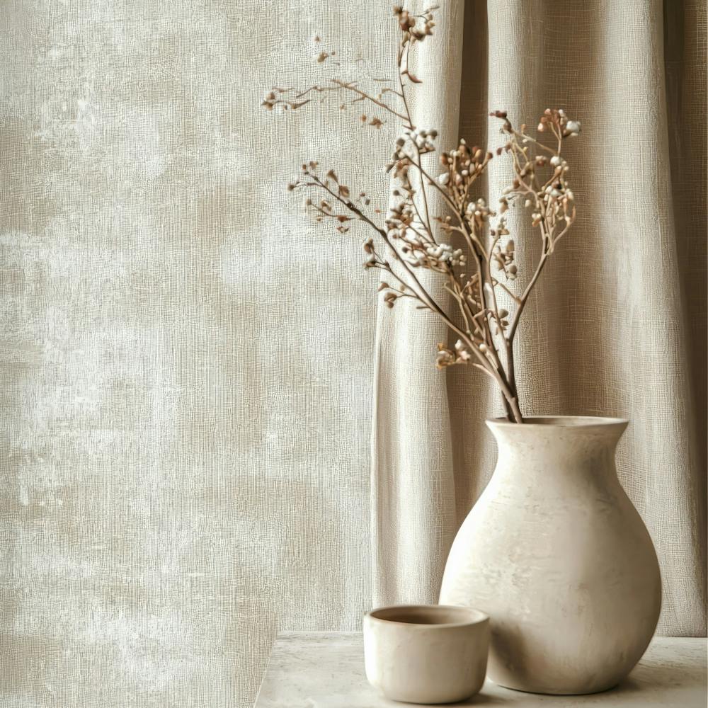 Beige Wandkunst