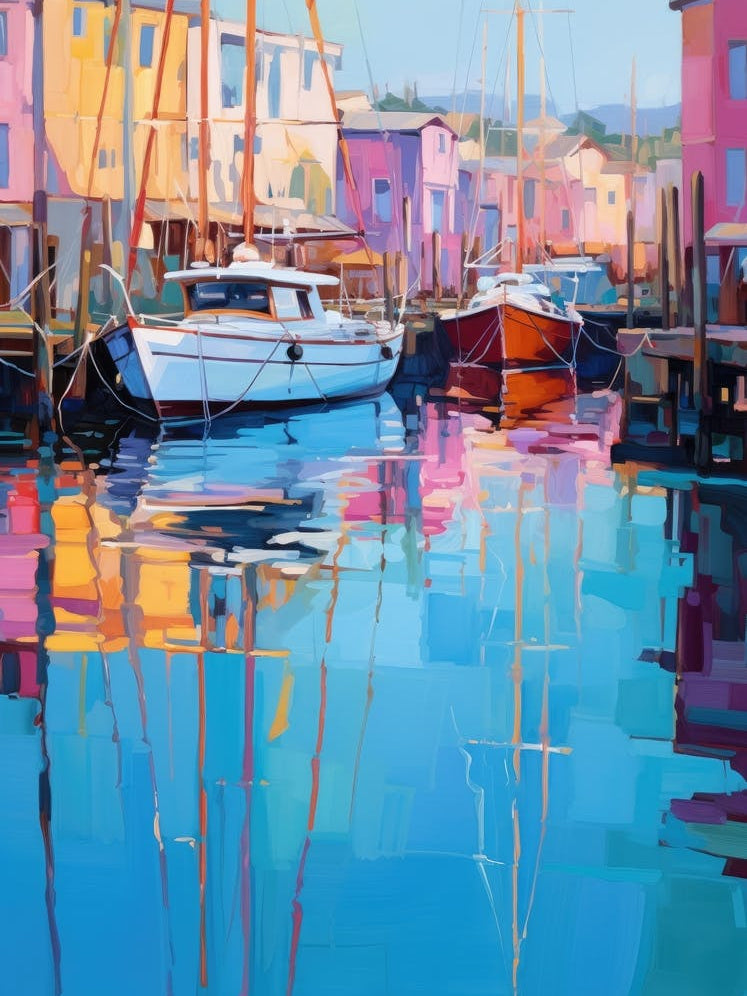 Boats In The Harbor 2