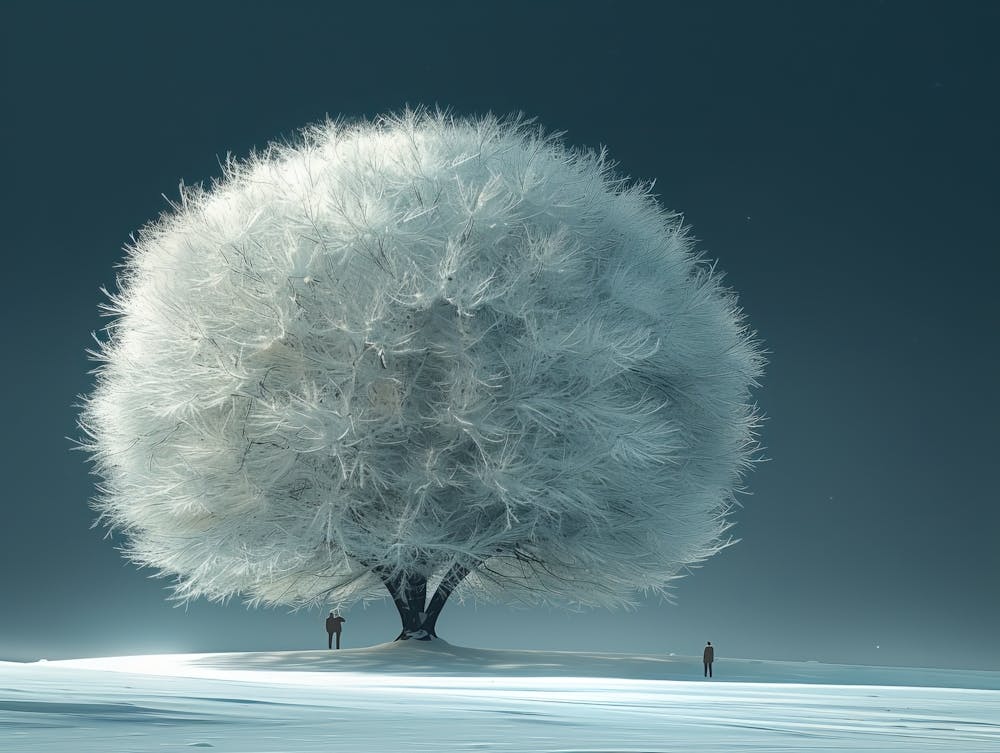 Tree In The Snow