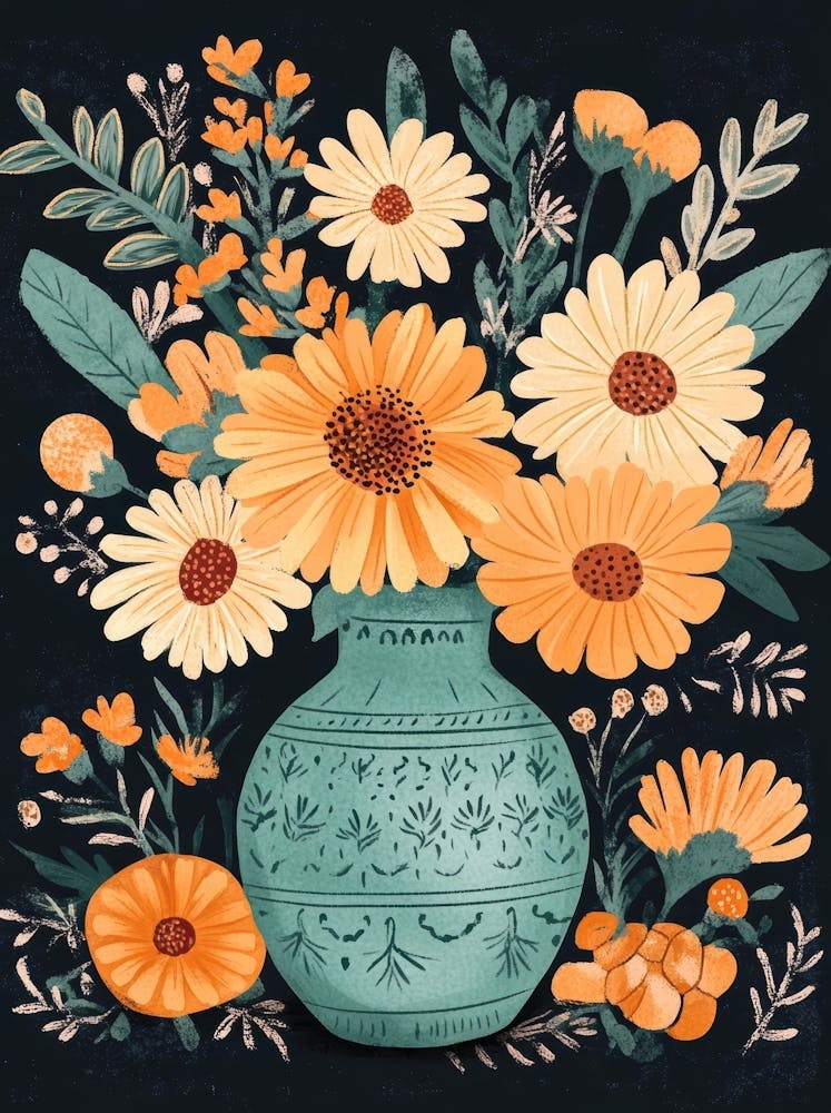 Flowers In A Vase 310