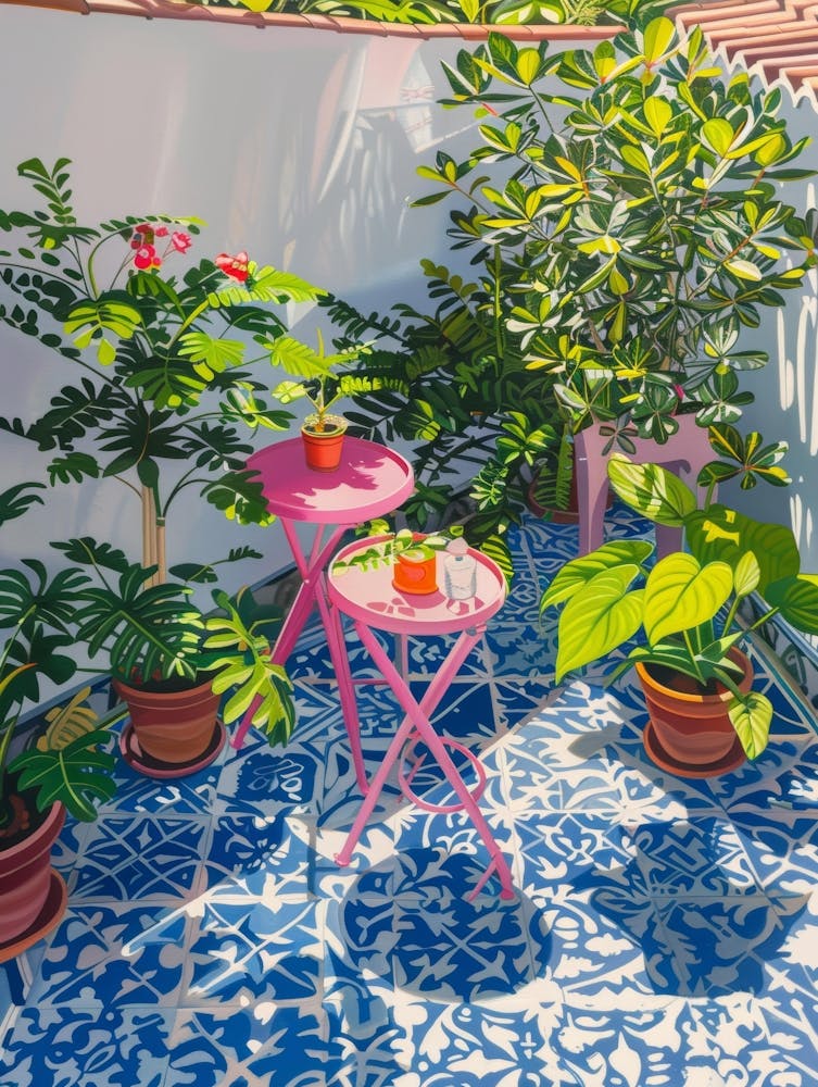 Pink Patio