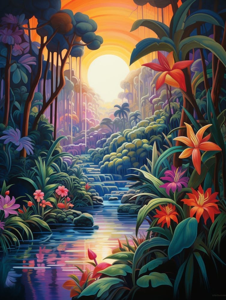 Tropical Abstract Minimalist 11