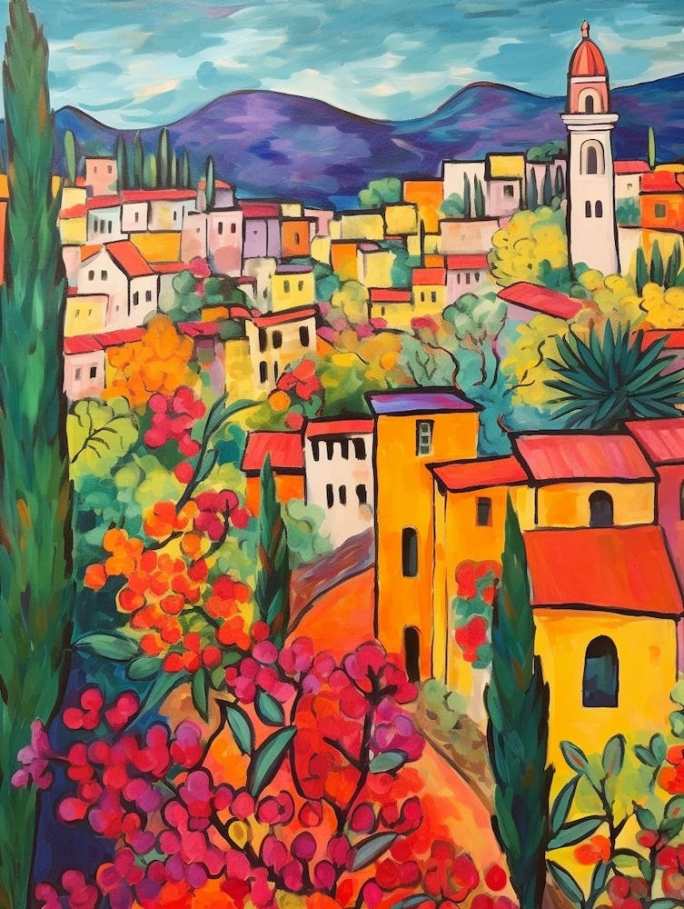 Verona Italy 2 Fauvist Painting