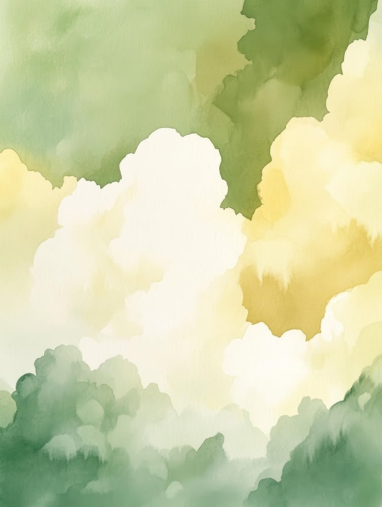Watercolor Clouds