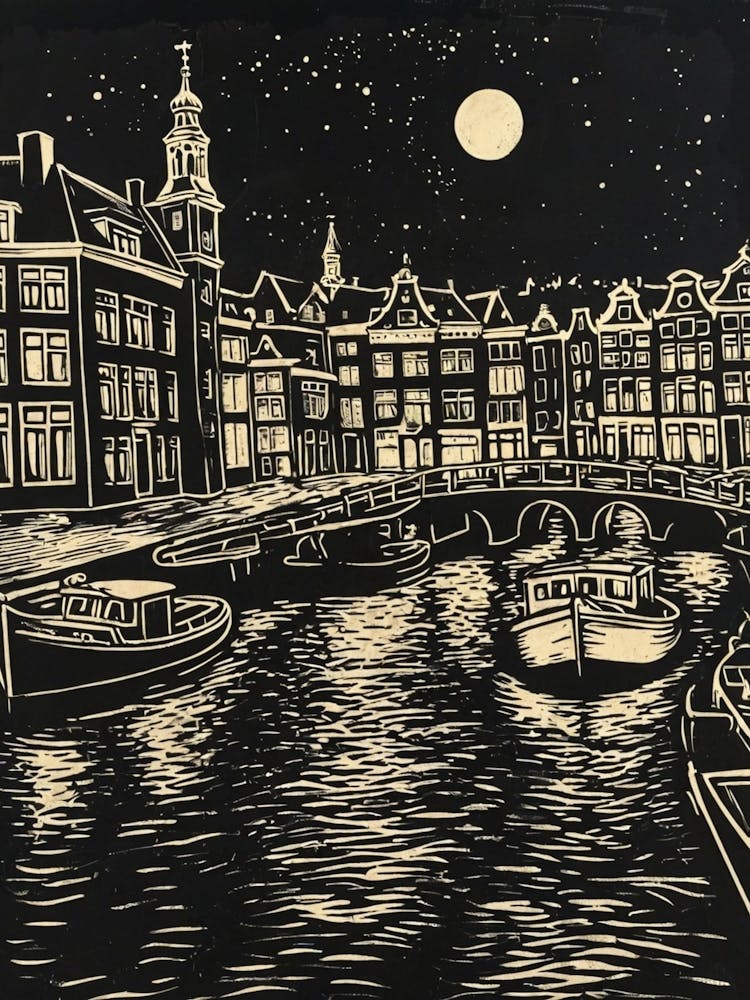 Amsterdam At Night 2