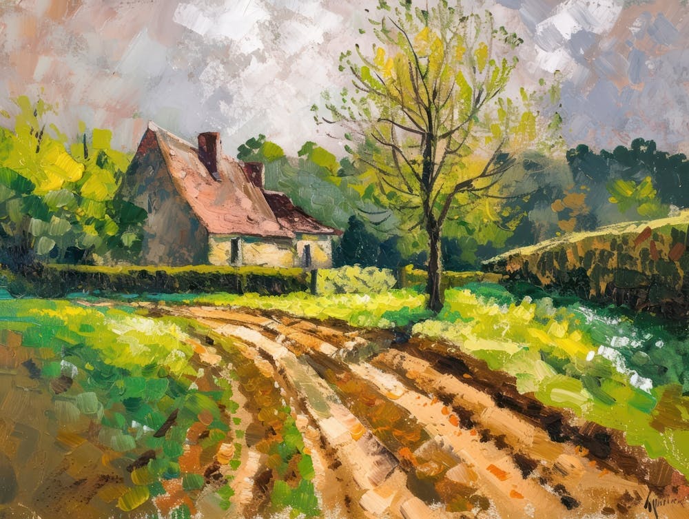 Contemporary Artwork Inspired By Camille Pisarro 1