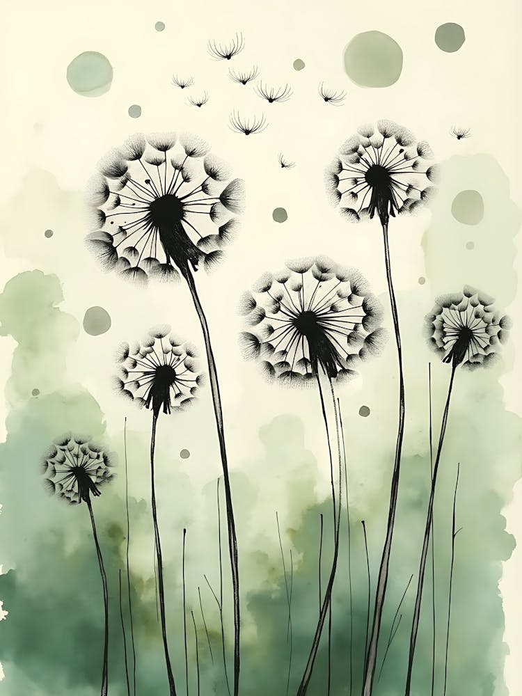 Stylized Sage Nature Elegance