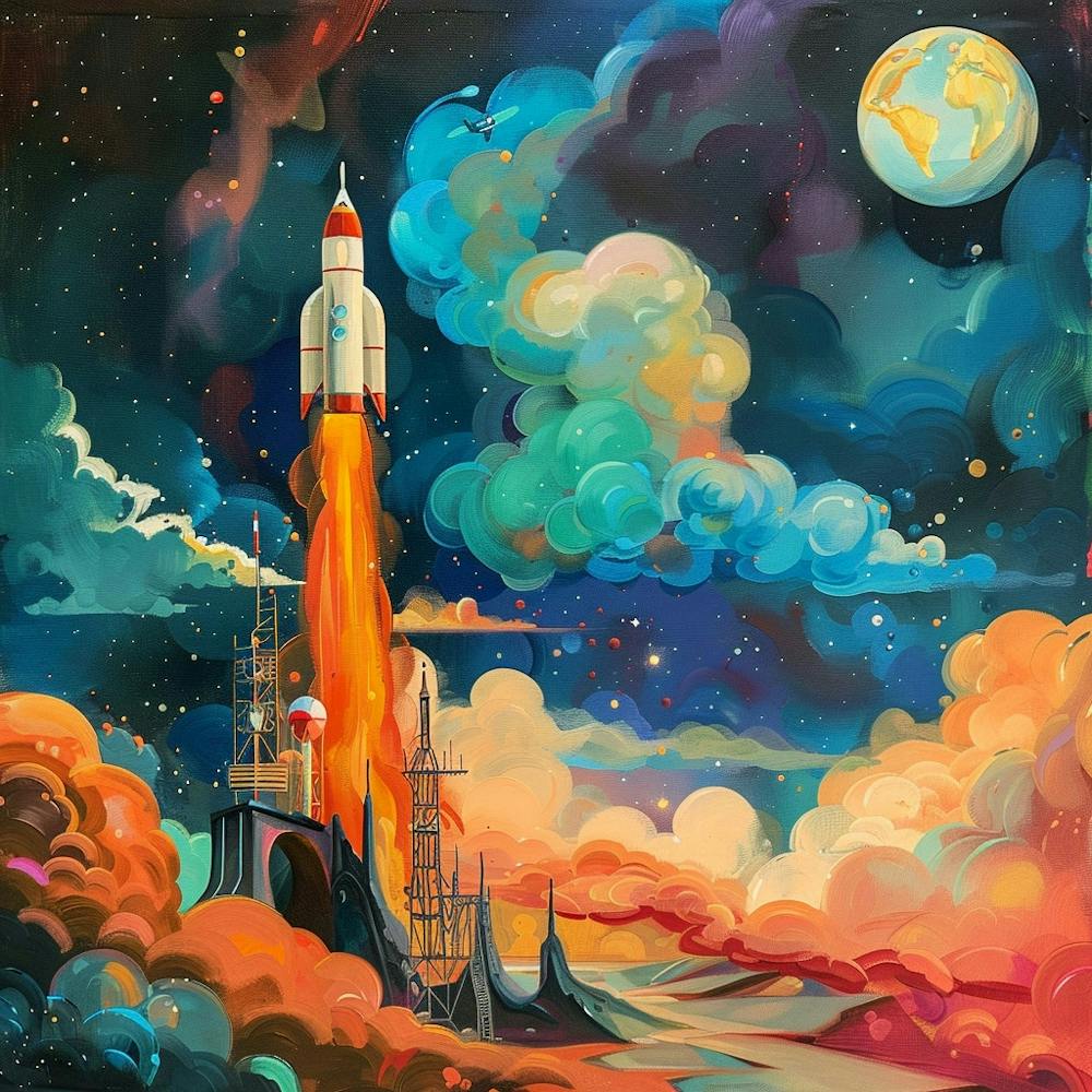 Space Rocket Launch 1