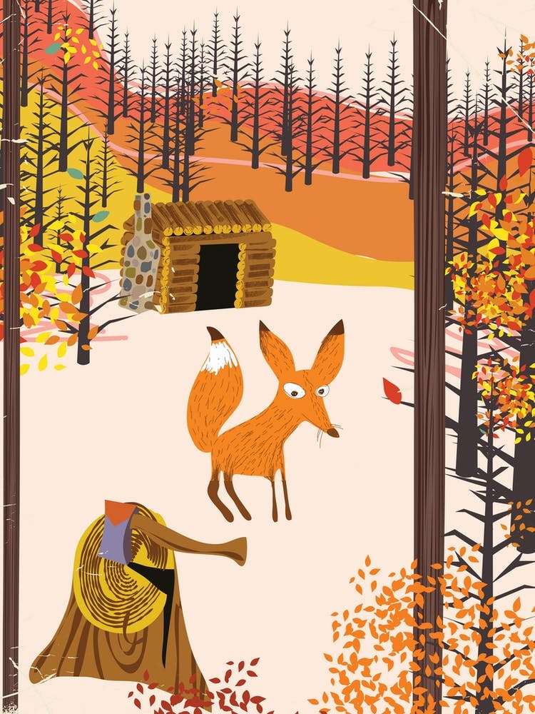 Fox In The Woods