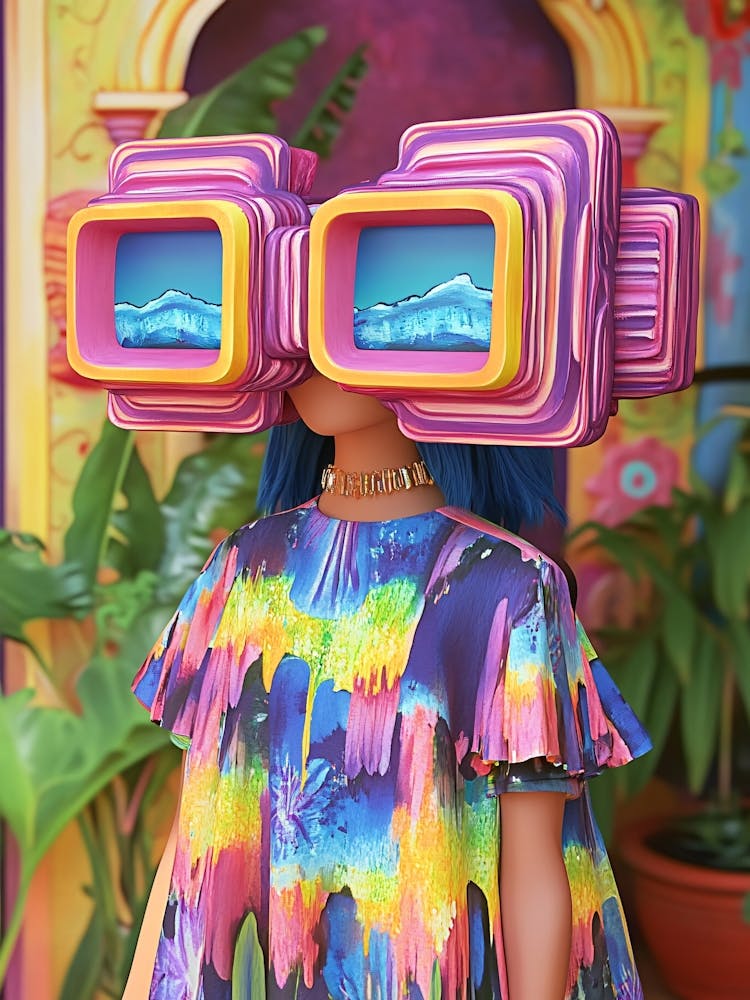 Doll With Sunglasses