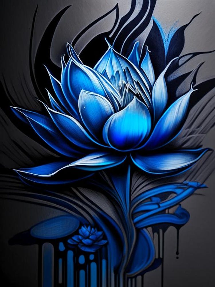 Blue Lotus Graffiti 2