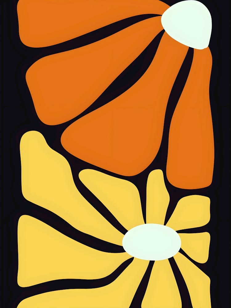 Henri Matisse Orange And Yellow Flowers