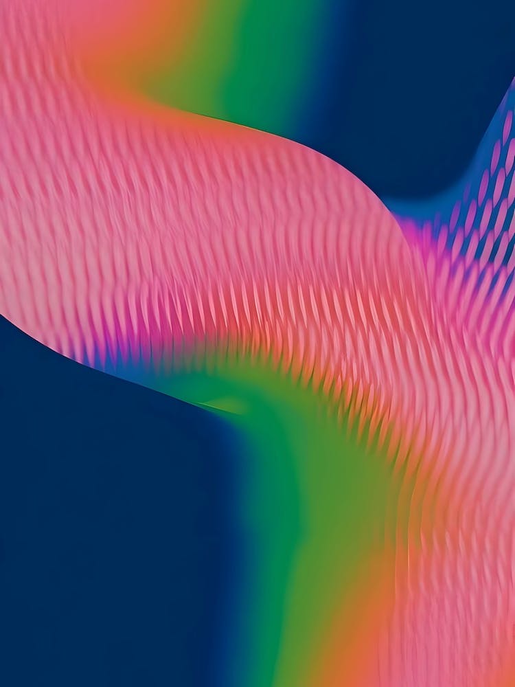 Bright Gradient Abstract Shapes