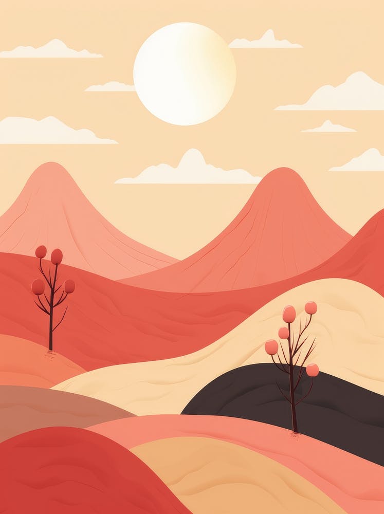 Landscape With Trees 1