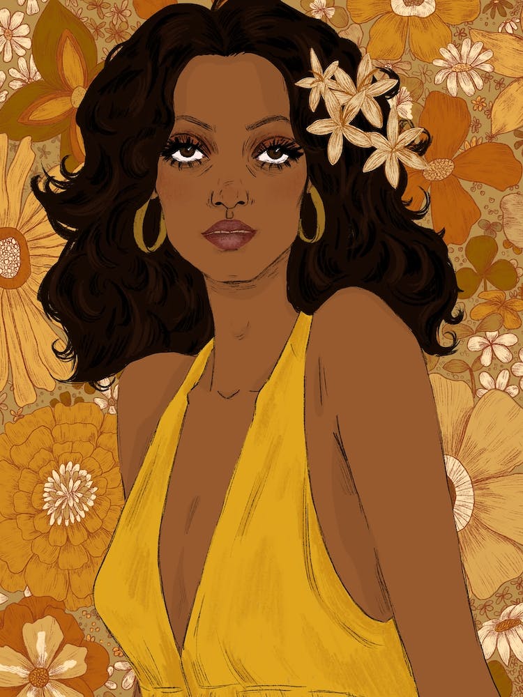 Diana Ross Portrait