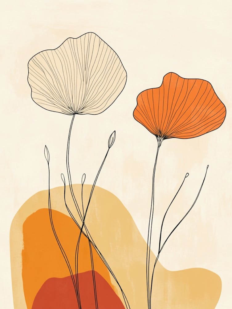 Orange Poppies