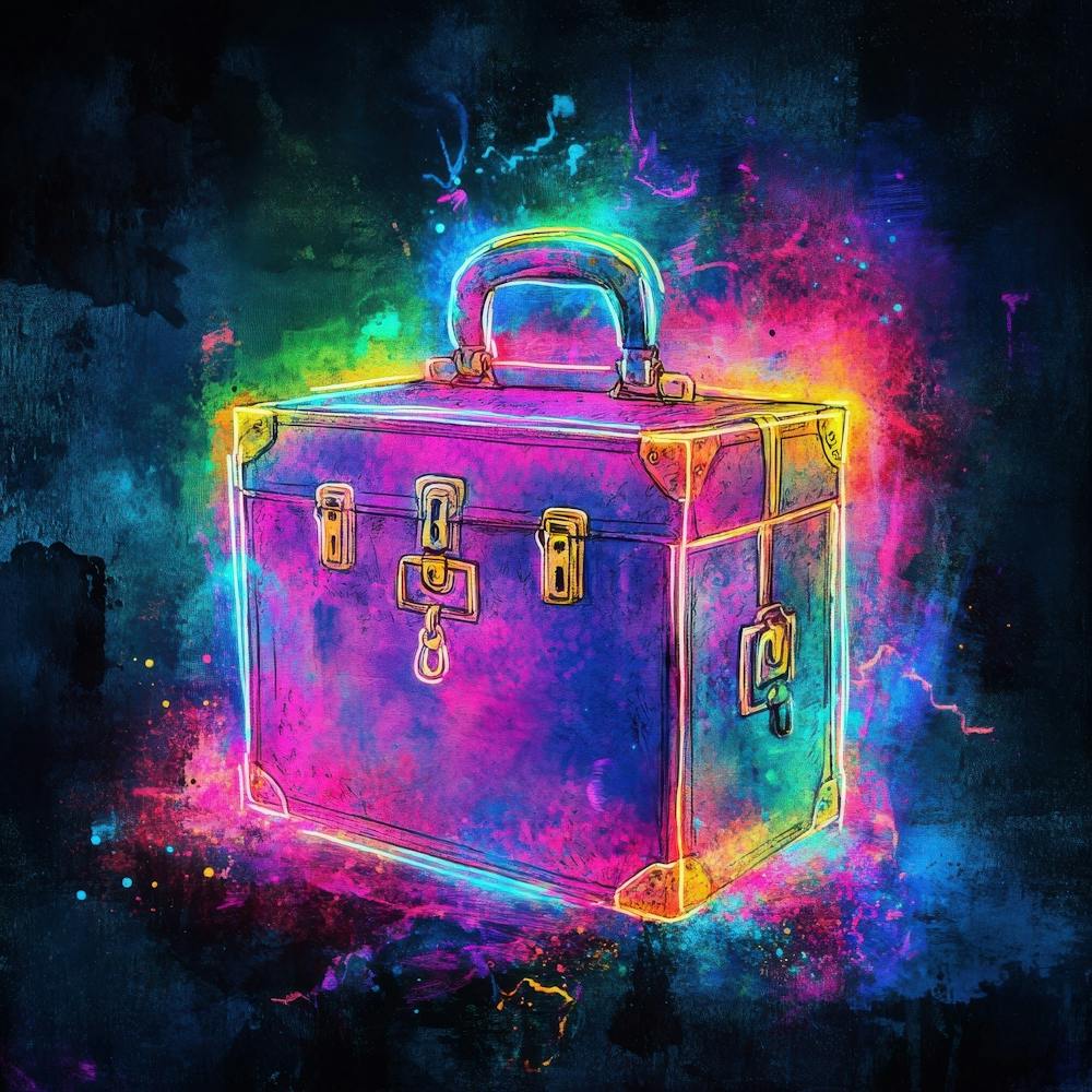 Briefcase Canvas Print