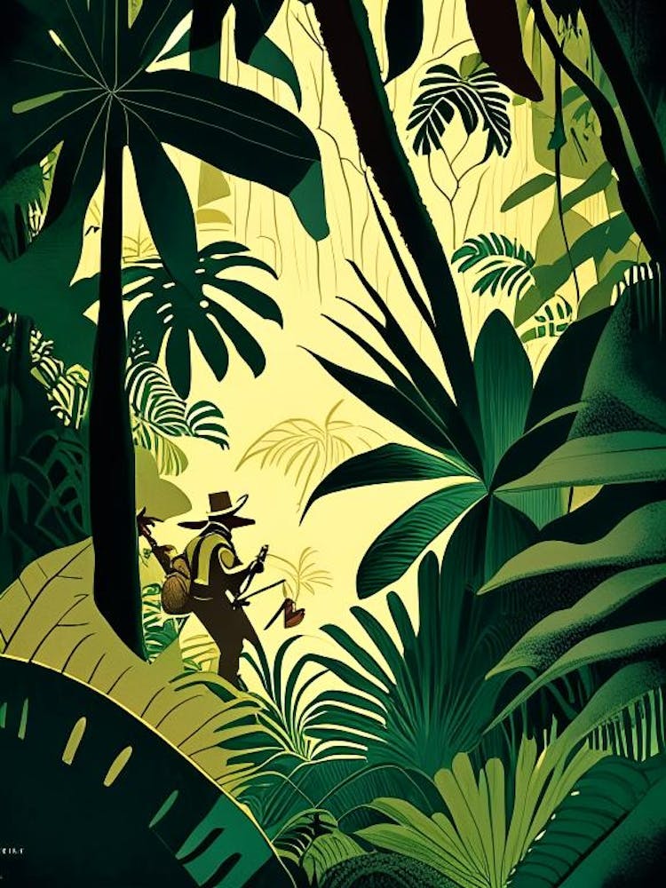 Jungle Adventures 4 Rousseau Inspired