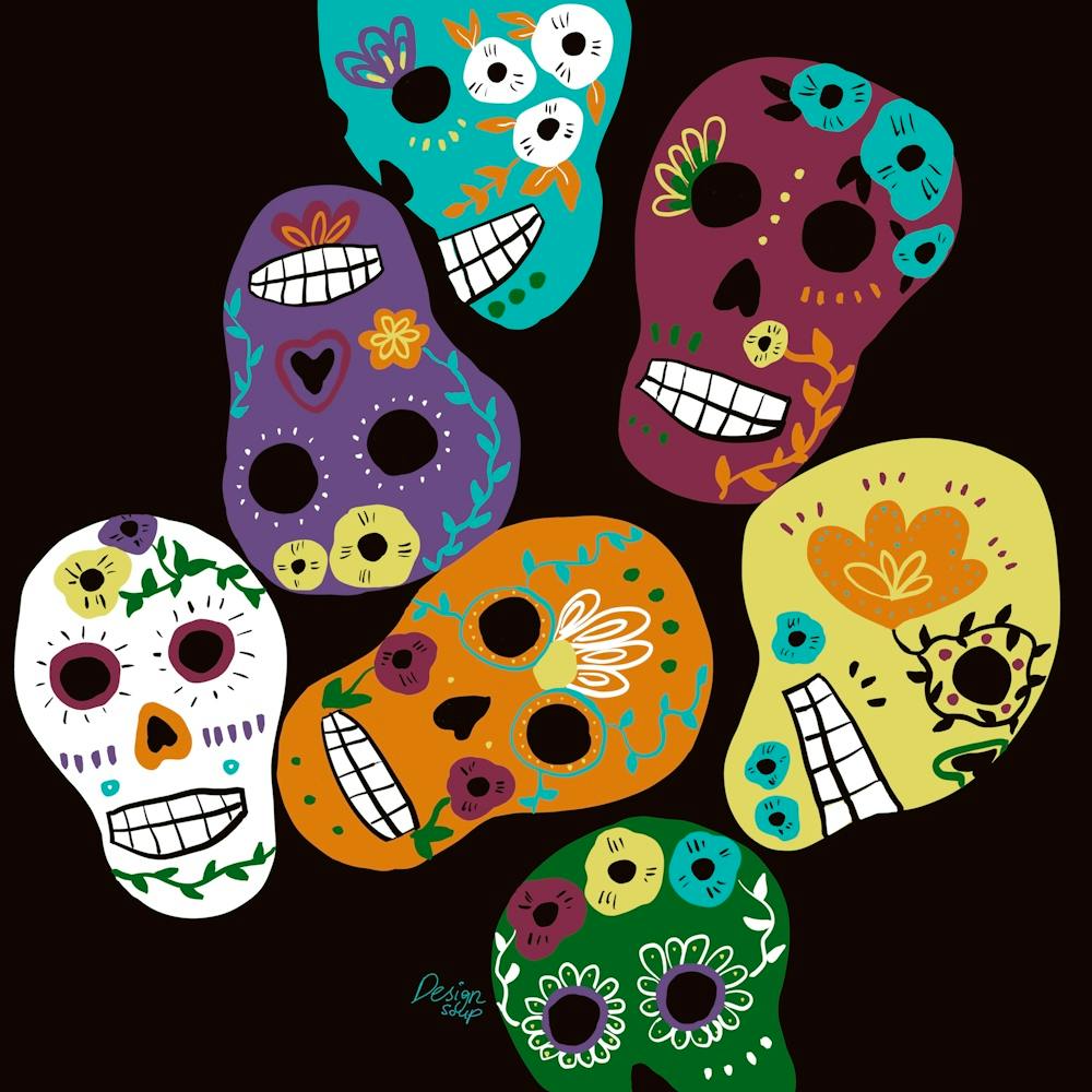 Happy Sugar Skulls 1